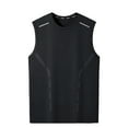 thumbnail image 1 of Admvng Débardeur pour Homme sous-Vêtement Mode Décontracté Couleur Unie Ajusté Sans Manches Haut M-5TG, 1 of 5
