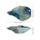 thumbnail image 2 of Multi Color Ceramic Dish Oyster Shell Shape for Dipping Sauce, 2 of 4