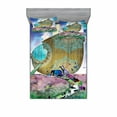 thumbnail image 2 of Colorful Bedding Set with Sheet & Covers, Animals of the World Old Story on Night Sea Mandala Patterns Art Work, Printed Bedroom Decor 2 Shams, 4 Sizes, Multicolor, by Ambesonne, 2 of 3