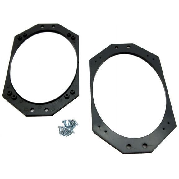 Fits Jeep Wrangler 1997-2006 Factory to Aftermarket 4x6" Speakers Adapter Kit