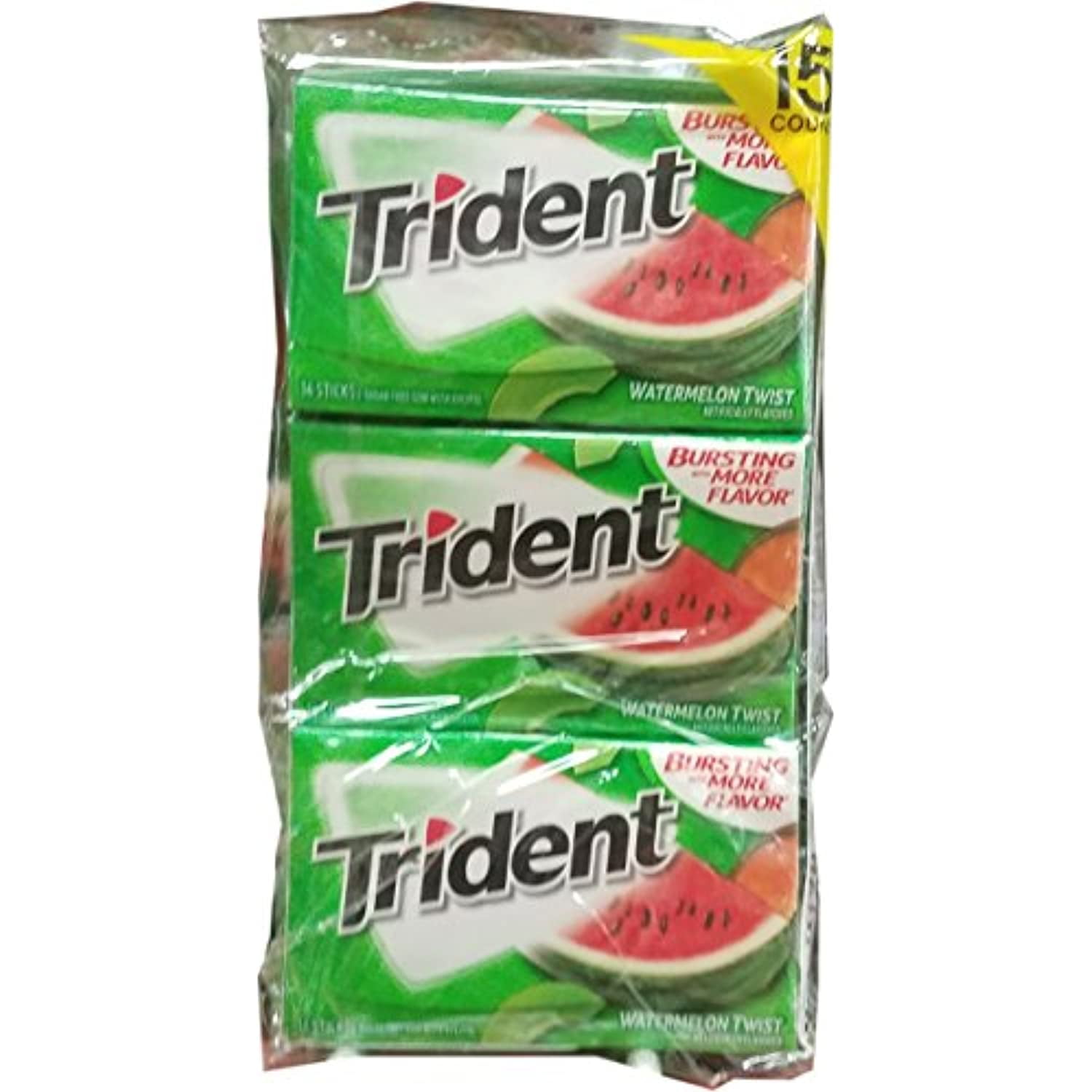 Trident Watermelon Tw Bubble Gum, 1 Pound