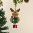 thumbnail image 2 of chaungfeng Fabric Christmas Doll, Small Christmas Tree Hanging Pendant, Cloth Ornament, for Festival, Gift, Party, 3.15x6.7 Inches, 2 of 6