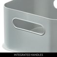 thumbnail image 4 of iDesign Plastic Pantry Storage Bin with Handles - Set of 4 - Gray - Made in USA, 4 of 7