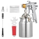 thumbnail image 1 of Pinta Pintura Air Rociador Conjunto Ergonímico Válvula Volumen Ajustable de Alto Volumen Pistola de Pulverización Neumática de Baja Presión Con Lata de Spray de 1000 ml, 1 of 7