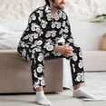thumbnail image 7 of Sikiie Cool Car Mens Pajama Set, Soft Warm Long Sleeve Sleepwear, Cozy Button-Down Pjs for Men-Large, 7 of 7