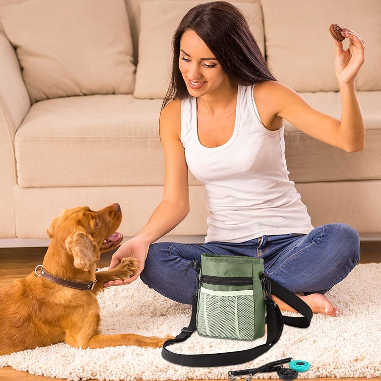 Training Kit Clicker Training Without Treats Dog Treat Pouch