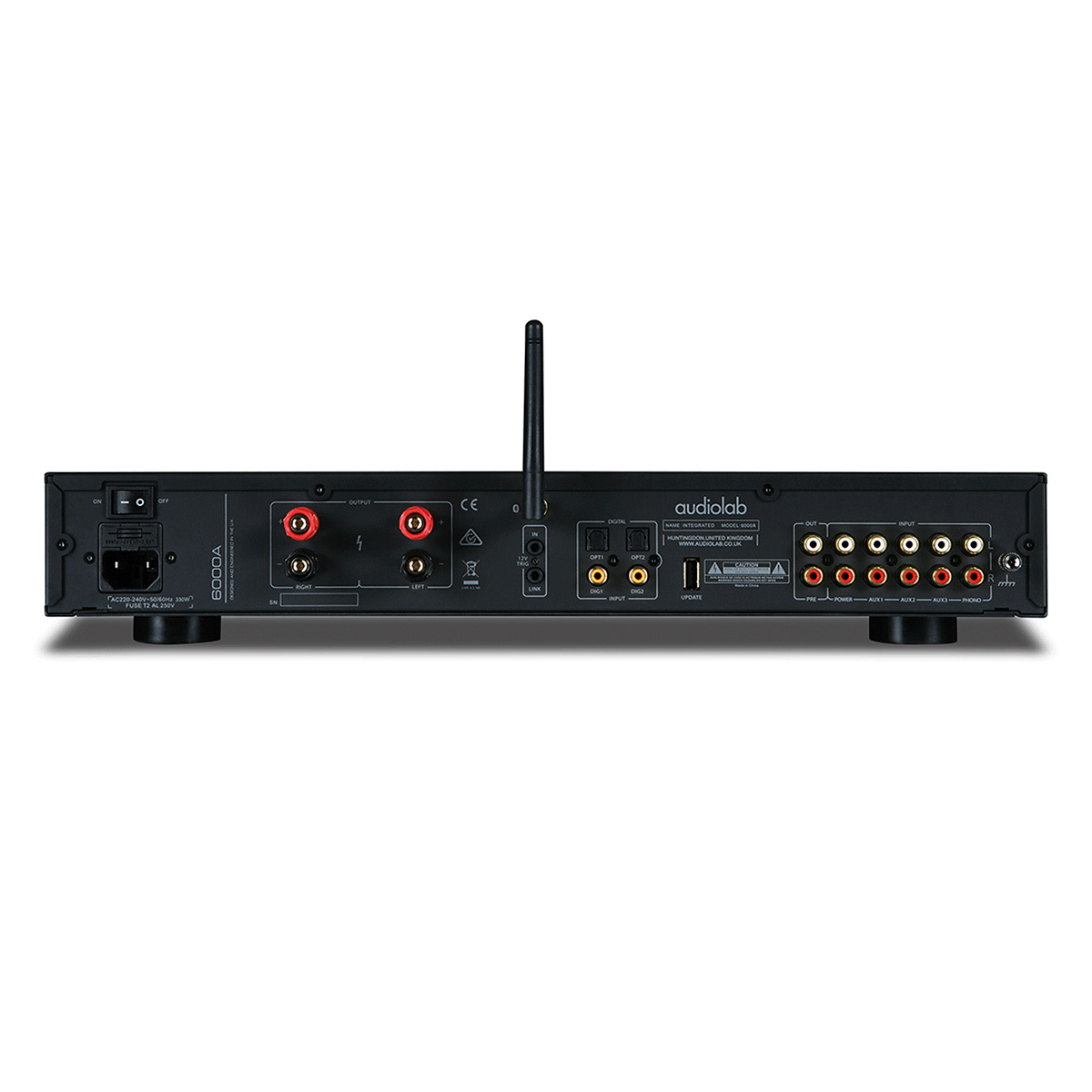 Audiolab 6000A 2-Channel Integrated Amp (Silver) - image 3 of 4
