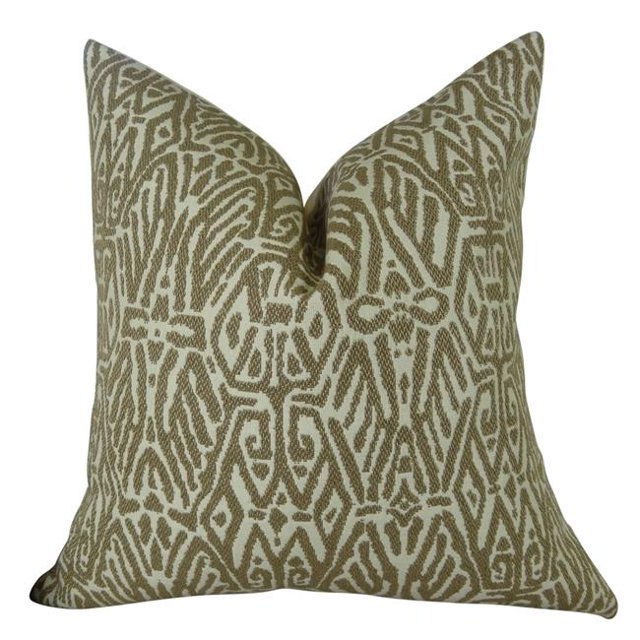 Plutus Trendy Look Handmade Throw Pillow, (Double sided 12" x 20")