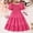 Hot Pink, variant on Holiday Dress Cute Birthday Dress for Girls Kids Girls Formal Dresses 8-9 Years