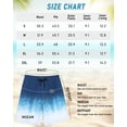 thumbnail image 2 of Justay Story Mens Swim Trunks 9" with 2 in 1 Compression Breathable Liner Zipper Pockets Quick Dry Swim Bathing Suit Summer Beach Shorts, Size S-2XL, 2 of 8