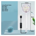thumbnail image 2 of USB Aquarium Mini Lamp LED Landscaping Fish Tank Colored Lights Accessories Reptile Animals ,Light is Soft, 2 of 6