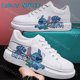 thumbnail image 3 of Stitch-Zapatillas de deporte para hombre y mujer, zapatos informales con plataforma para kateboarding, zapatos planos con grafiti 3D, a la moda, 3 of 5
