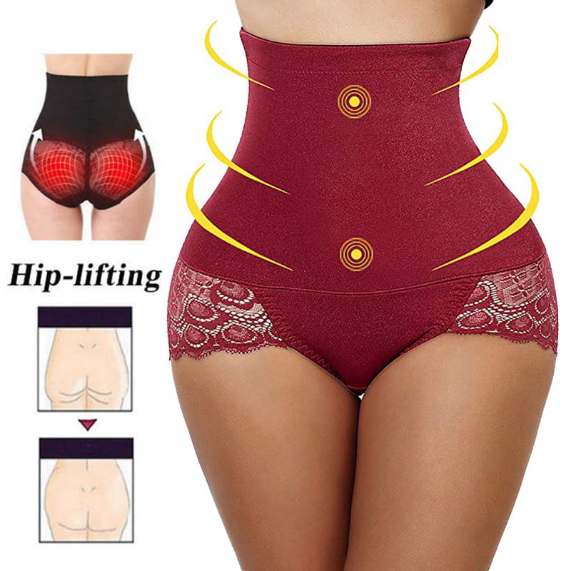 M-5XL Pluse Size High Waist Women Slimming Control Panties Body Shaper Butt Lift with Tummy Control Underwear Shapewear Briefs,Slimming Panties,M
