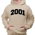 thumbnail image 2 of 2001 College Style Hoodie Sweatshirt Unisex 4X-Large Sand, 2 of 5