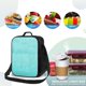 thumbnail image 4 of Disketp Blue And Turquoise Bolsa Térmica Estampada para Almuerzo, Lonchera para Hombres y Mujeres Adultos, 4 of 7