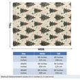 thumbnail image 3 of Christmas Tree Throw Blanket for Girls Boys Kids Adults, 50x60 in, Cozy Flannel Blanket for Bedroom, Camping, Couch, Room Decor, Fuzzy Warm Soft Gifts, 3 of 6