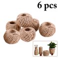 thumbnail image 1 of Coofit 6 Rolls Hemp Rope Multi-purpose Handmade Hemp Cord Jute Rope for Art Crafts, 1 of 10