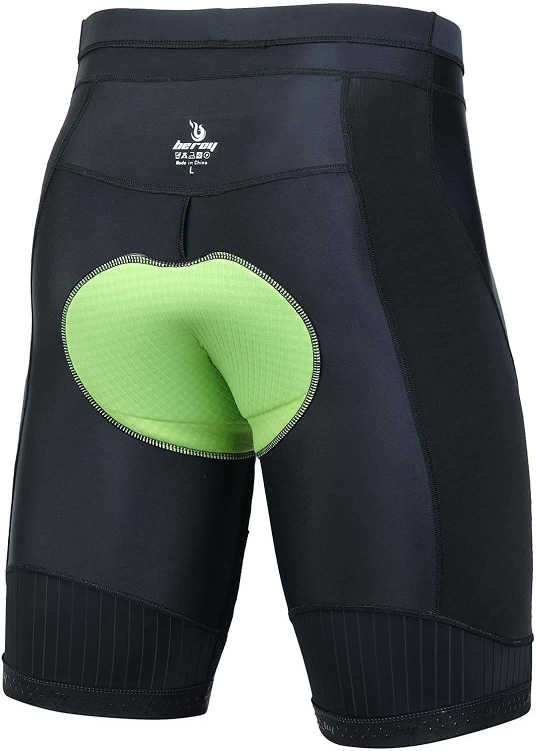 3D Padded Bike Shorts Sports & Outdoors beroy Men's Comfortable Bicycle Cycling Pants 