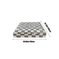 thumbnail image 3 of Breathable Quilted Fitted Sheet with Non-Slip Grip - Winter Warmth Mattress Protector in Classic Checkerboard, 3 of 6