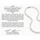 thumbnail image 4 of 2026 14K Gold 9-10mm AAAA Quality Round White Freshwater Pearl Bracelet for Women, 4 of 5