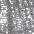thumbnail image 6 of Balsa Circle Silver 20 feet x 10 feet Assorted Big Payette Sequin Backdrop Curtain Wedding Party Photo Prop, 6 of 7