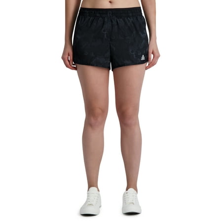 Reebok Women's All Around Short with Inner Brief and Side Zippered Pockets