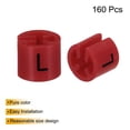 thumbnail image 3 of Unique Bargains Clothes Hanger Markers Tags, Fit 3.5mm Rod Garment Hanger Clips L Red, 3 of 7