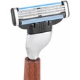 thumbnail image 5 of Jinsinto 4Pcs Professional Rosewood Badger Shaving Kit For Men, Including Manual Razor + Stainless Steel Stand Holder + Brush + Bowl Set,, 5 of 5