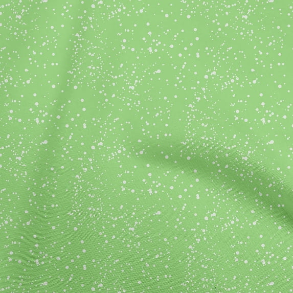 oneOone Cotton Jersey Light Green Fabric Dot Fabric For Sewing Printed Craft Fabric By The Yard 58 Inch Wide