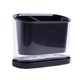 thumbnail image 3 of Soporte Para Cubiertos De 3 Compartimentos Con Bandeja De Drenaje, Organizador De Secado De Utensilios Desmontable, Soporte Para Cubiertos De Comedor Para El Hogar, Cocina, Restaurante Eigraketly HA027602-04, 3 of 7