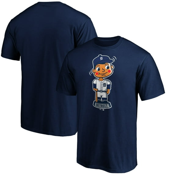 Men's Navy Detroit Tigers Pop Fly T-Shirt