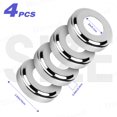 thumbnail image 2 of Placas embellecedoras para escalera de piscina Blasoul de acero inoxidable, paquete de 4, 2 of 6