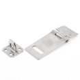 thumbnail image 1 of Unique Bargains 2.8' Long Cabinet Drawer Hardware Stainless Steel Padlock Hasp Staple Set, 1 of 1