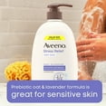 thumbnail image 3 of Aveeno Stress Relief Body Wash Soap with Oat, Lavender Scented Shower Gel, 33 oz, 3 of 11