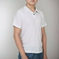 thumbnail image 5 of Teen Boys Polo Shirt Solid Color Tshirt Boys Tee Tops Clothes Short Sleeve Shirt 13-14 Years Cute&nbsp;Boy&nbsp;Clothing, 5 of 9