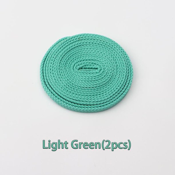 par de cordones de zapatos clásicos de marca para zapatillas de deporte, cordones de zapatos planos de tela, cordones elásticos sólidos, zapatos de 100/120/140/160CM, cuerdas de 120cm Gao Jinjia LED