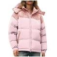 thumbnail image 1 of Parka Décontractée à Manches Longues avec Capuche et Col Montant à Fermeture Éclair pour Femmes, 1 of 8