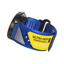 ULTIMAL Compatible with Samsung Galaxy Watch Band, 20mm Adjustable Nylon Sports Strap, Breathable Design for Watch 6 Classic 43mm 47mm/5 Pro 45mm/4 & 5 & 6 40mm 44mm/4 Classic 42mm 46mm