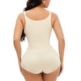 thumbnail image 6 of Mnyycxen Fajas Colombianas Shapewear for Women Zipper Postpartum Tummy Control Body Shaper Butt Lifter Bodysuit, 6 of 7