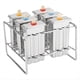 thumbnail image 1 of Molde para Helado de Acero Inoxidable, Molde para Paletas, Helado, Fruta DIY, 6 Moldes para Bandejas de Hielo, 1 of 5
