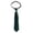 Dark Green, variant on Kids Preppy Style Necktie Easy-on Uniform Tie for School and JK Style
