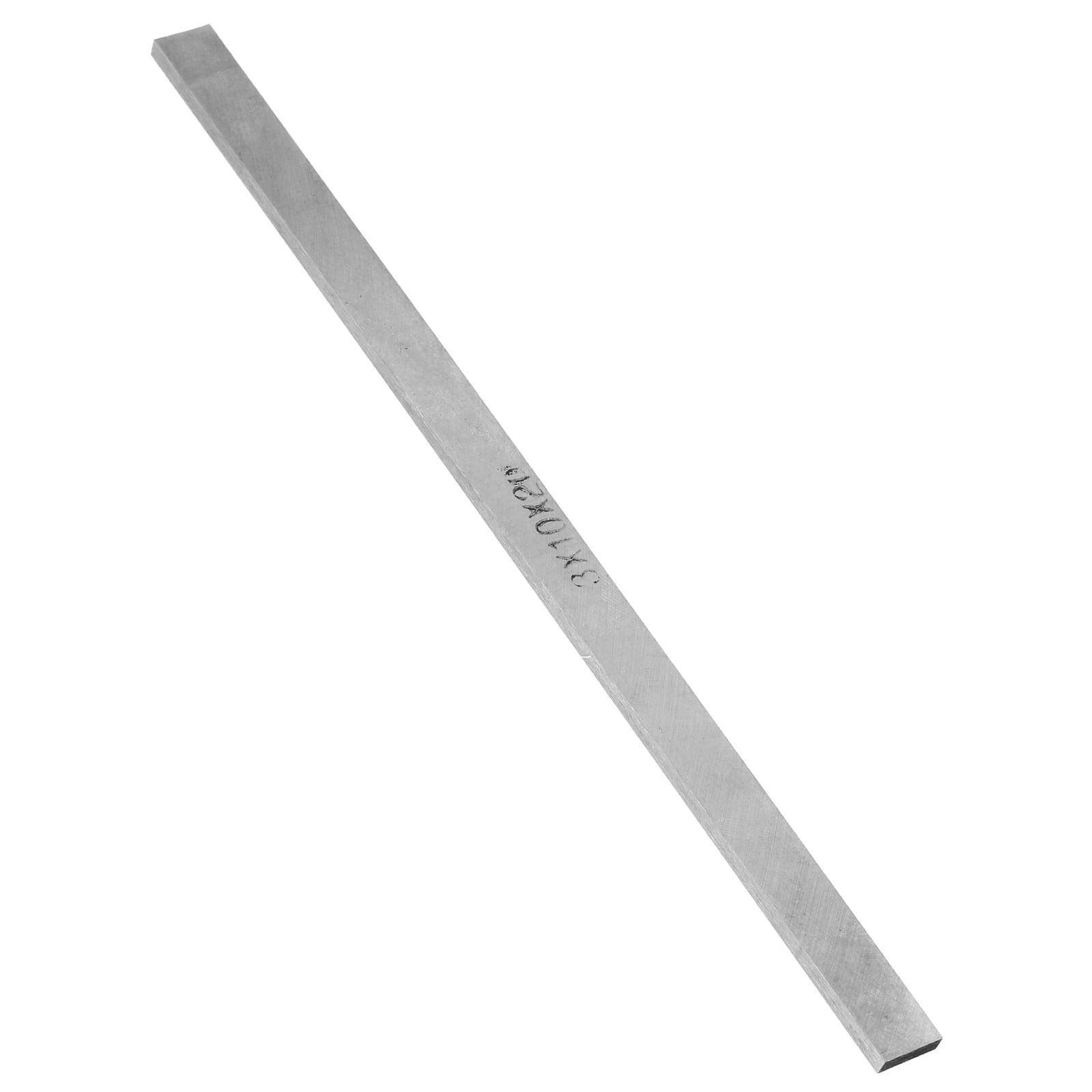 Hytrove High Speed Steel Flat Bar p Plated Silver Metal Stock for Industrial and Craft Use