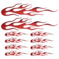 thumbnail image 2 of LOLIPPYY 10-Pack Self-Adhesive Flame Stickers for Car Window, Auto & Motorcycle Decals, 2 of 7