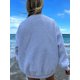 thumbnail image 5 of Sudadera navideña para mujer, holgada, con cuello redondo y manga larga, estilo informal, de gran tamaño, 5 of 5