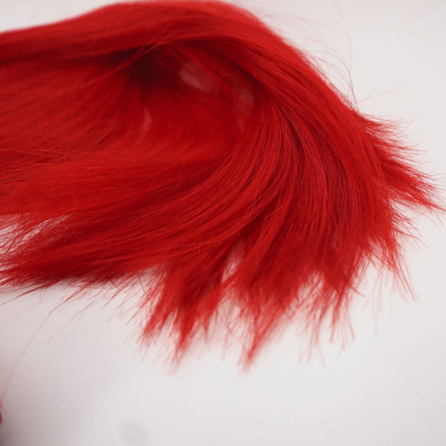 Red Straight Clip Ins - 7 Pcs with a Free Eye Lash Extensions
