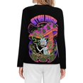 thumbnail image 2 of Rick And Morty Women’s Pajama Top 3D Digital Print Sleepwear Trendy Crewneck Pullovers Long Sleeve Shirts XL, 2 of 8