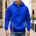thumbnail image 2 of Mercatoo Hoodies for Teen Boys Quarter Zip Pullover 𝐕intage Long Sleeve Outdoor Athletic Sweatshirt Kids Fall Sports Hoodie, 2 of 6