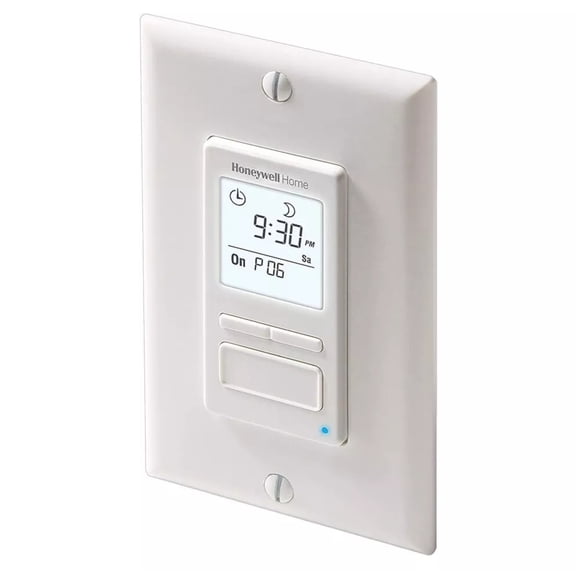 Honeywell RPLS740B1008 - 120V 3 Wire Econo Switch 7-Day Solar Programmable