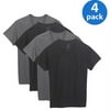 Fruit Of The Loom Ftl 4pk Dyed Vee Neck Tee, Size 2xl