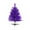 Purple, variant on EclipseJewels 24 Inch Mini Desktop Christmas Tree with Pre-Decorated Ornaments, Perfect for Office Desk Study Room Holiday Decor and Christmas Countdown Display,Purple